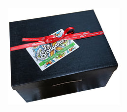 GIFT WINE BOX - HOLDS 6 BOTTLES